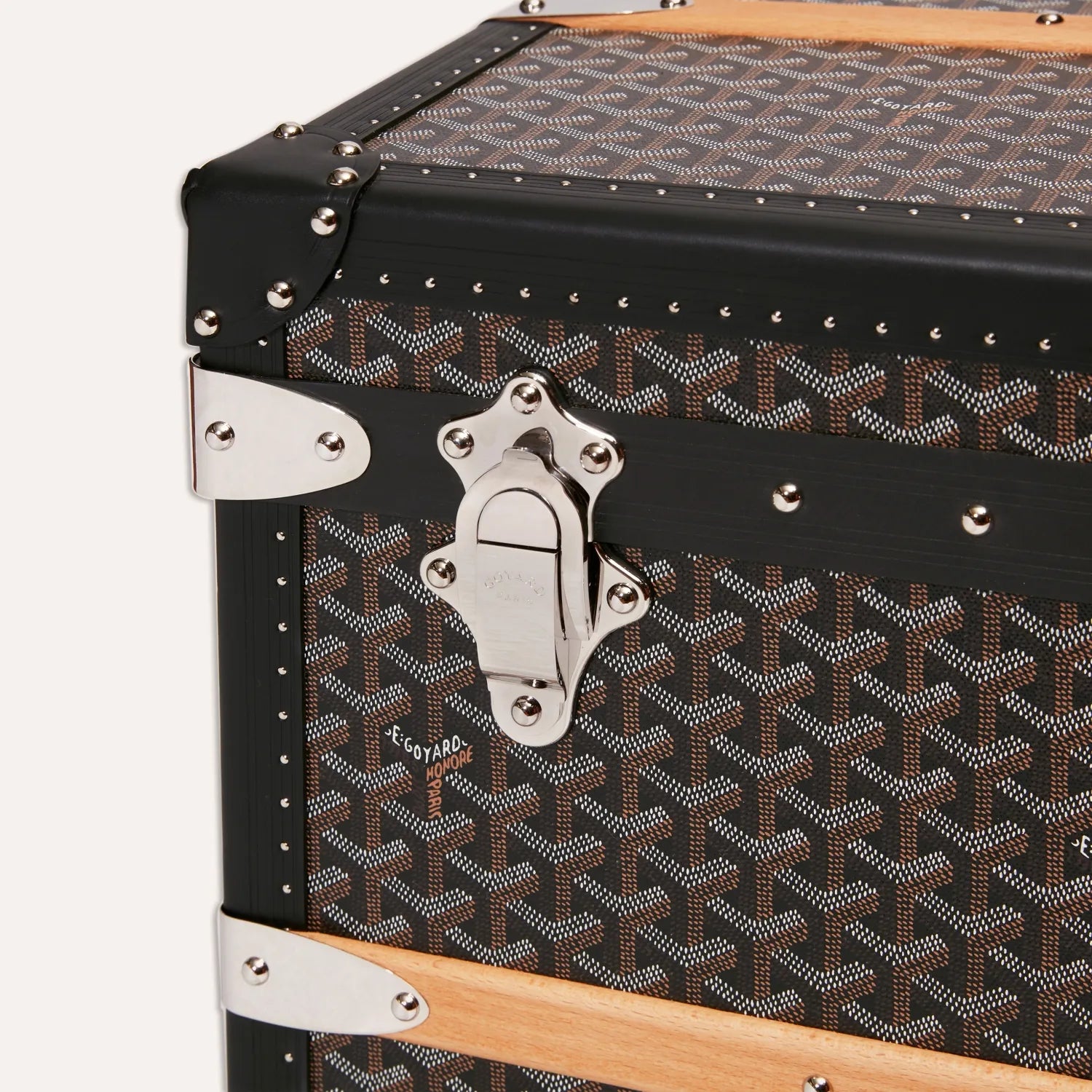 Goyard Custom Luggage Trunk