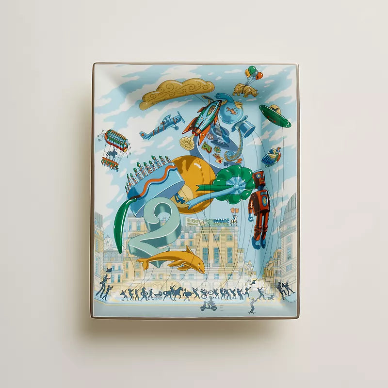 Hermès Porcelain Ashtray Pair (Collector Edition)